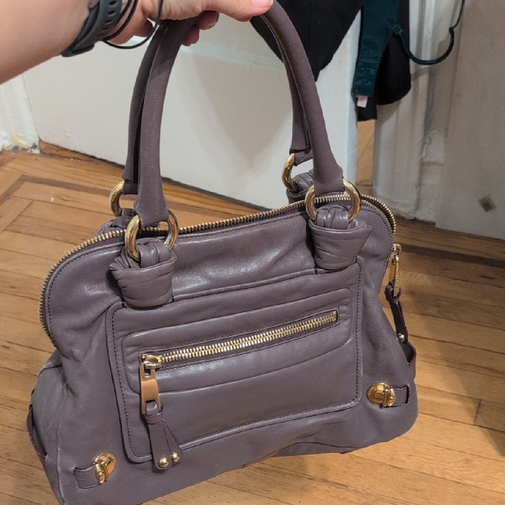Marc Jacobs lavender Mercer Satchel